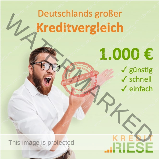 1000 Euro Kredit