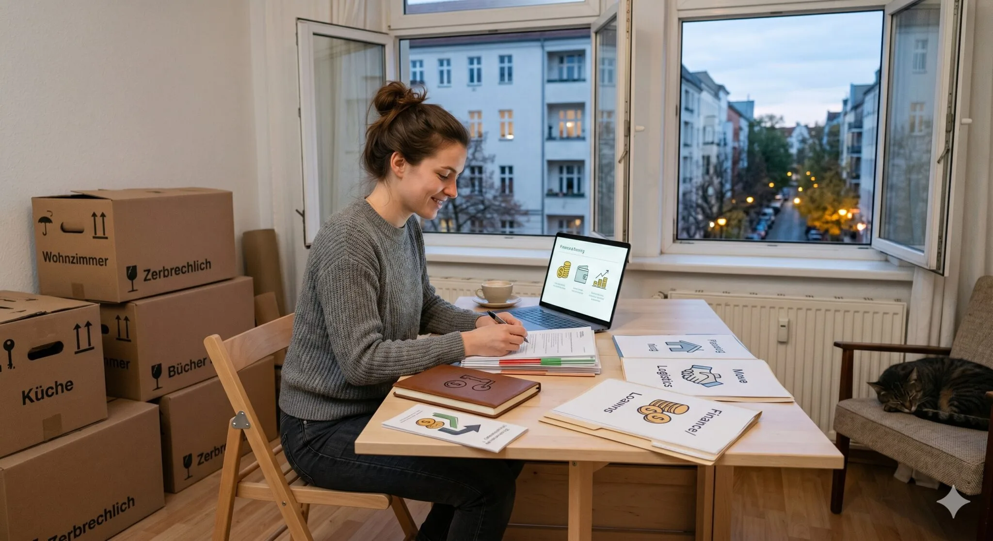 Umziehen mit Plan